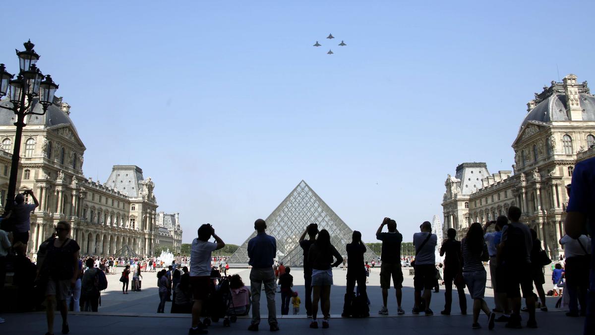 Louvre, cel mai vizitat muzeu din lume. Urmează National Museum of Natural History, Washington DC şi National Museum of China, Beijing 