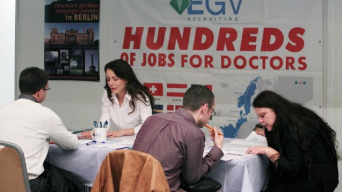 România, cel mai mare furnizor de doctori pentru Germania