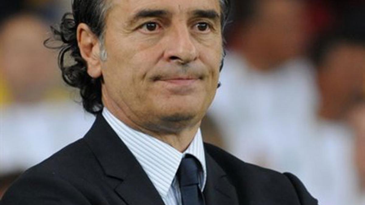Selecţionerul Italiei, Cesare Prandelli, a demisionat