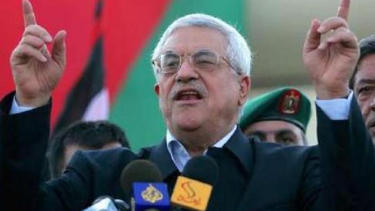 Preşedintele palestian Mahmoud Abbas, acuzat că este un "mega-terorist"