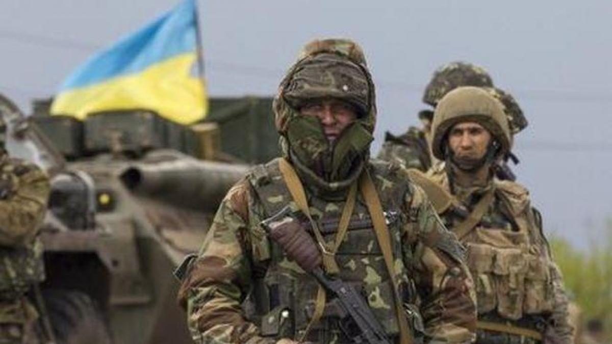  Steagul Ucrainei flutură din nou la Slaviansk 
