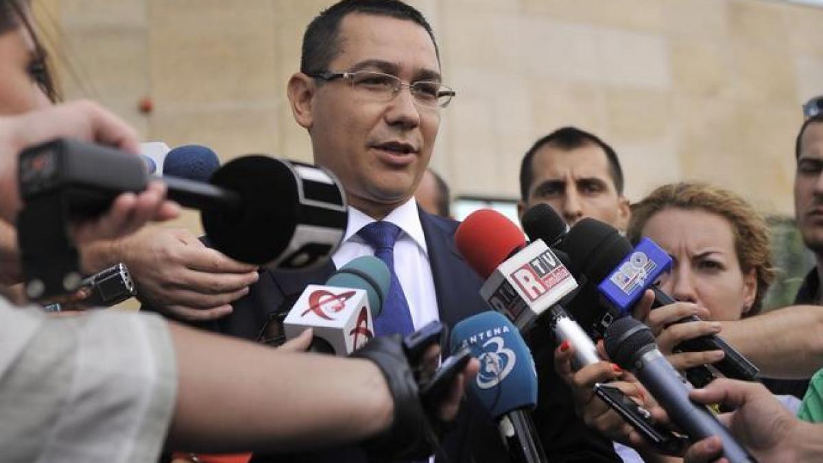 Ponta: Îmi pare rău că m-am dus la Cotroceni, când te bagi în cocină te mănâncă porcii