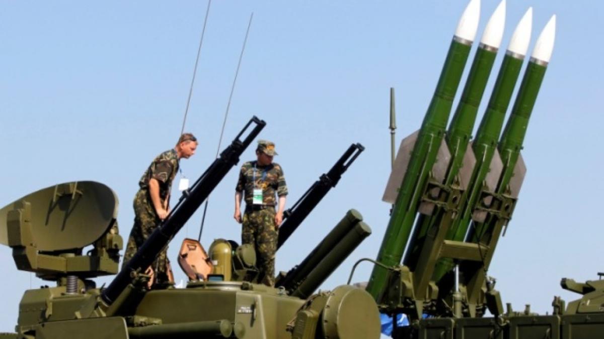 Radarul unui sistem de rachete "Buk-M1", operaţional în momentul prăbuşirii avionului Malaysia Airlines