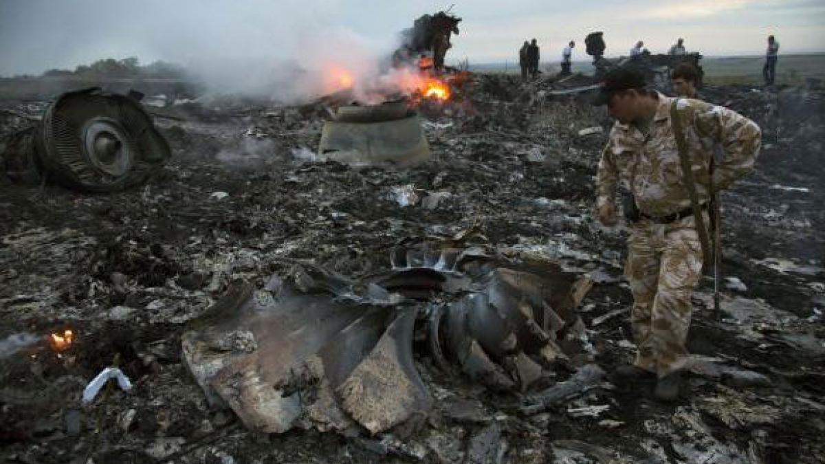 "Haos total" la locul prăbuşirii cursei MH17 