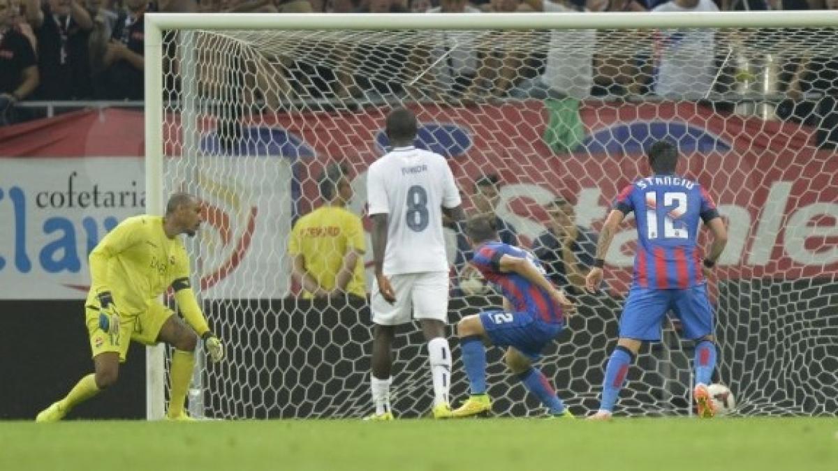 Liga Campionilor. Steaua Bucureşti s-a calificat în turul al treilea, după un 2-0 cu Stroemsgodset IF Drammen
