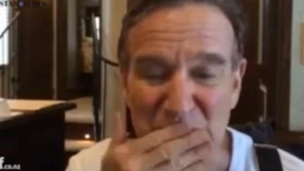 "Vă trimit toată dragostea mea!". MESAJUL VIDEO transmis de ROBIN WILLIAMS înainte de a se sinucide