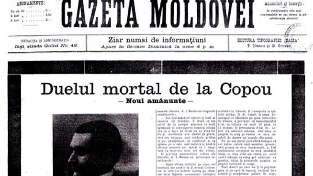 O tragedie românească: „Duelul mortal de la Copou“ (2)