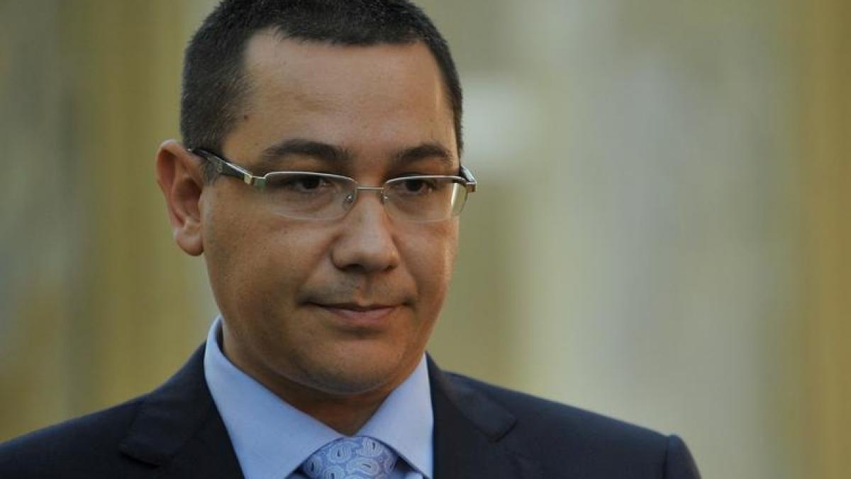 Ponta: Nu sunt surprins de mărturisirile lui Robert Turcescu