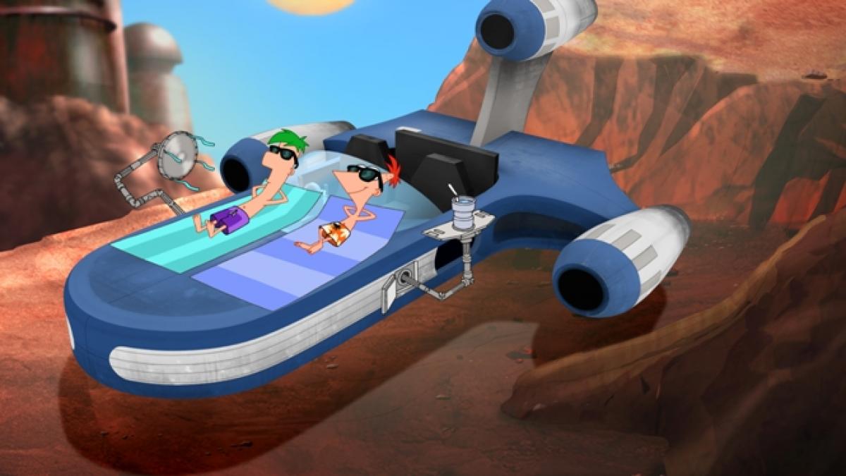 Phineas şi Ferb apar în Războiul Stelelor. Forţa fie cu ei!
