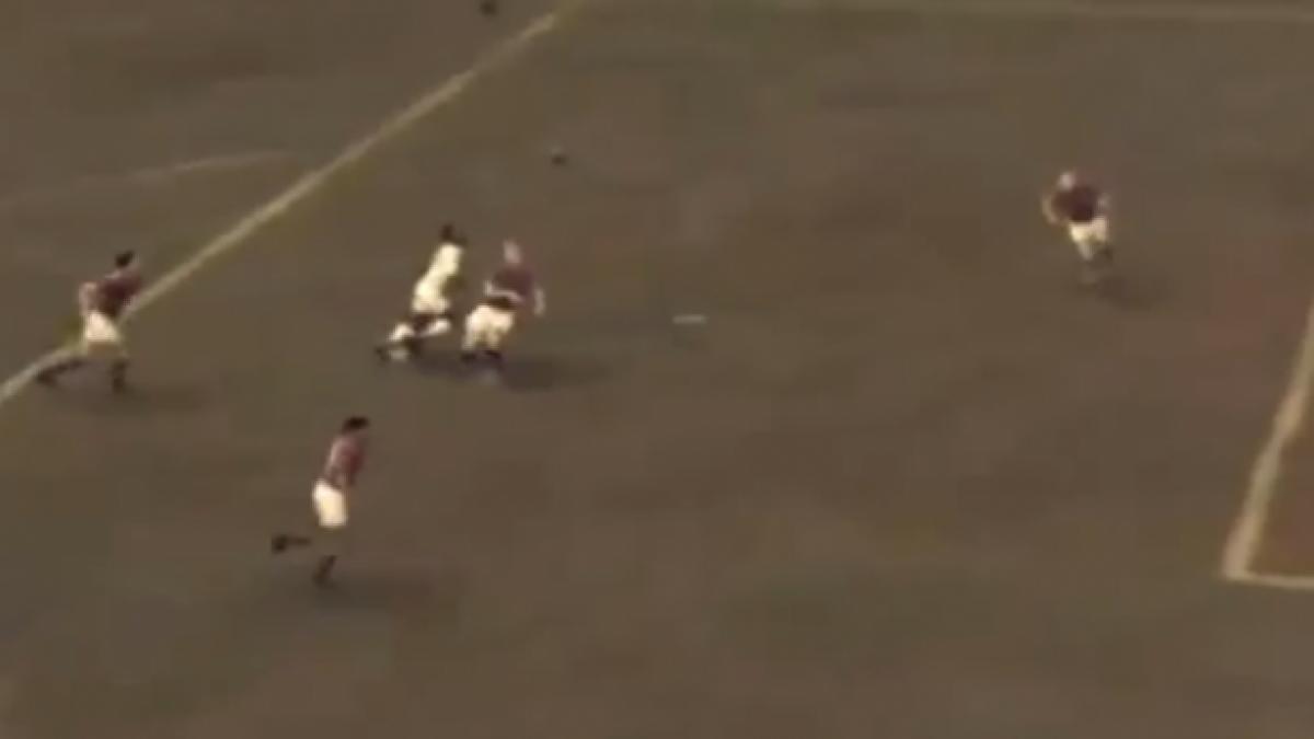 Cel mai frumos gol al tuturor timpurilor, reprodus după 55 de ani VIDEO