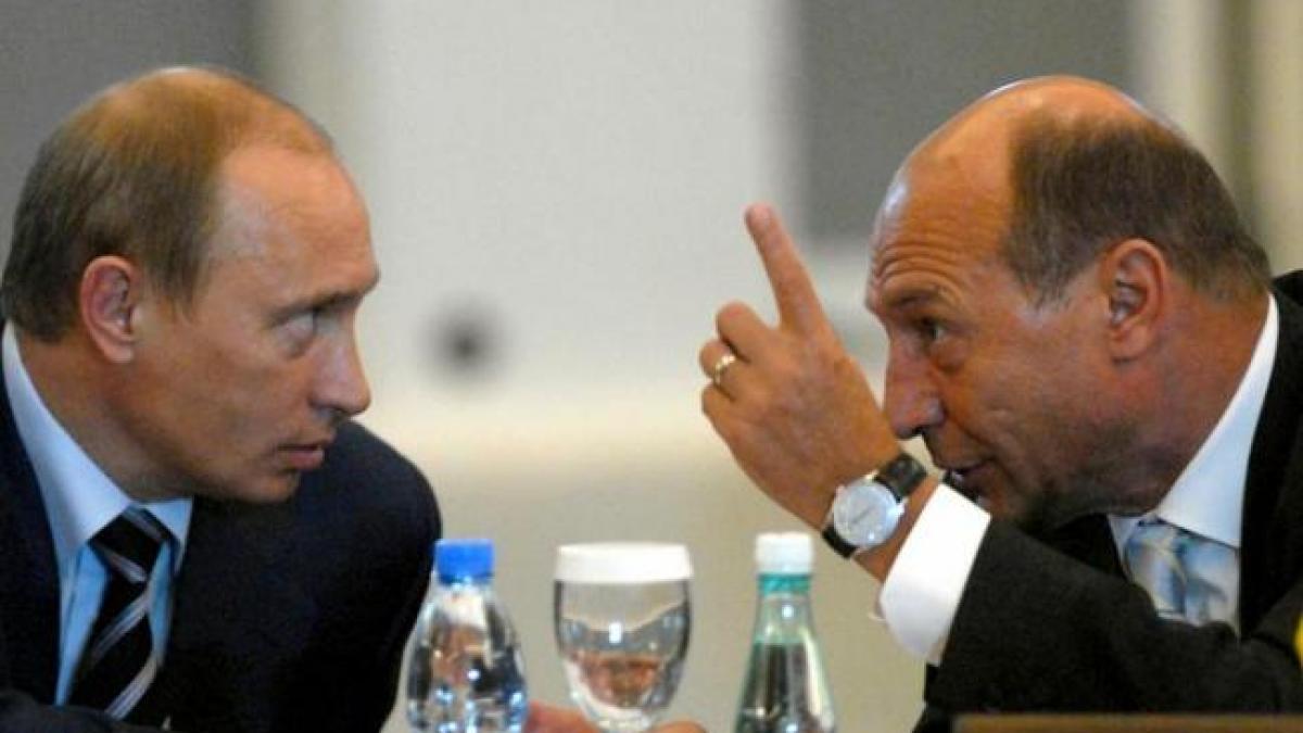  Băsescu, poză cu Putin. Joi, la Milano