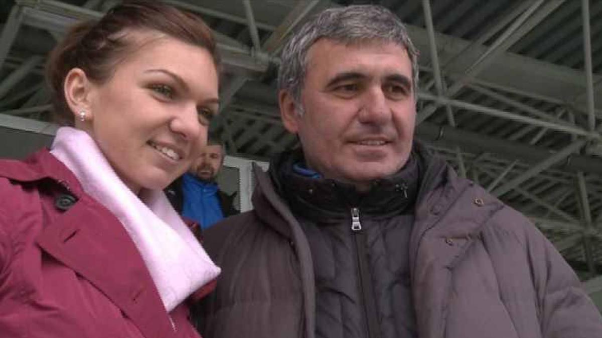Gheorghe Hagi: "Bravo, Simona! Eşti cea mai tare! Ne-ai făcut, din nou, să fim mândri de tine!"