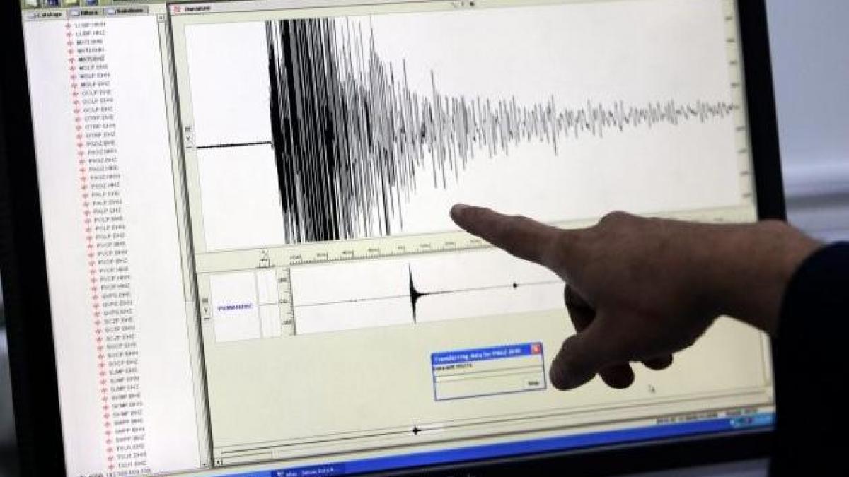 CUTREMUR de 4,4 grade pe scara Richter în Vrancea. Seismul s-a produs la 121 de kilometri adâncime 