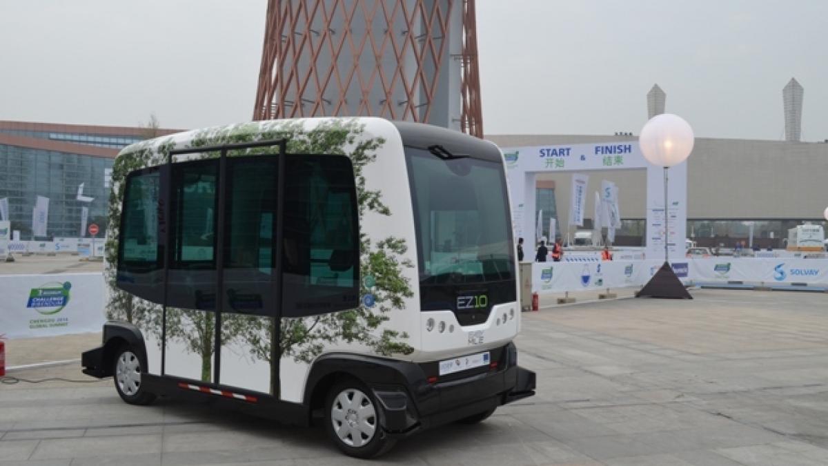 EZ-10: autobuzul fără şofer