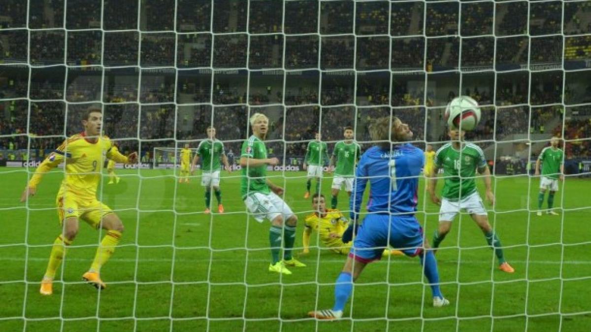 Preliminariile EURO 2016: Naţionala României a învins Irlanda de Nord cu scorul de 2-0