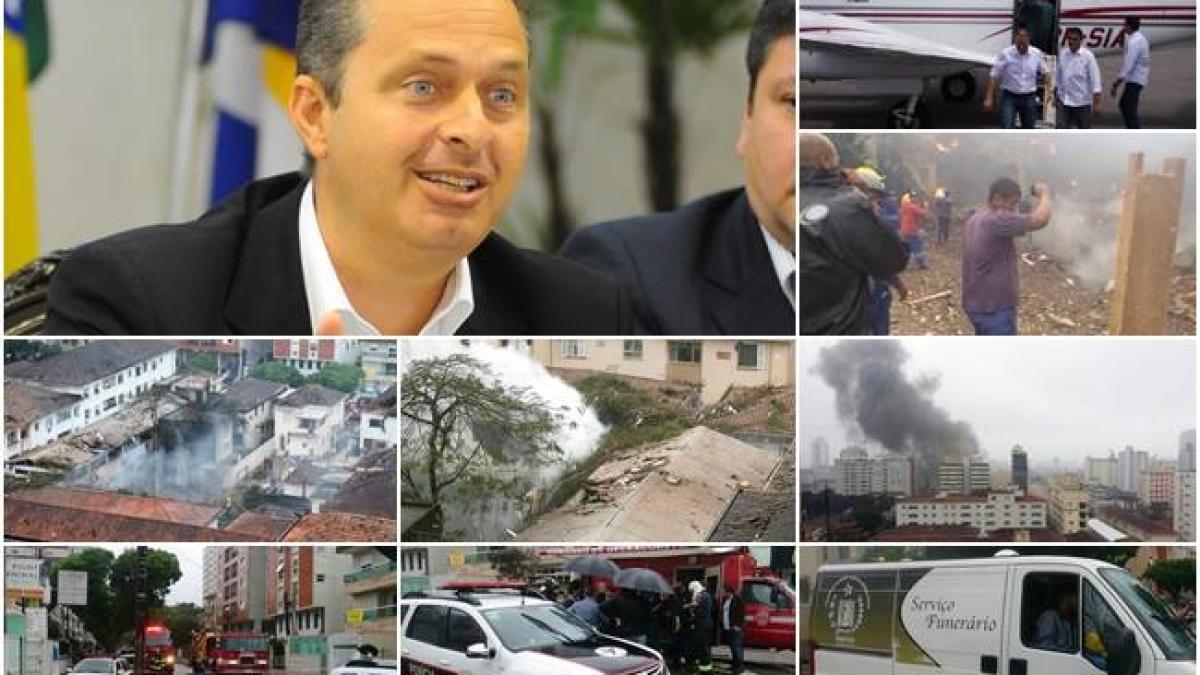 Accidentul aviatic în care a murit Eduardo Campos, provocat de O SERIE de erori de pilotaj