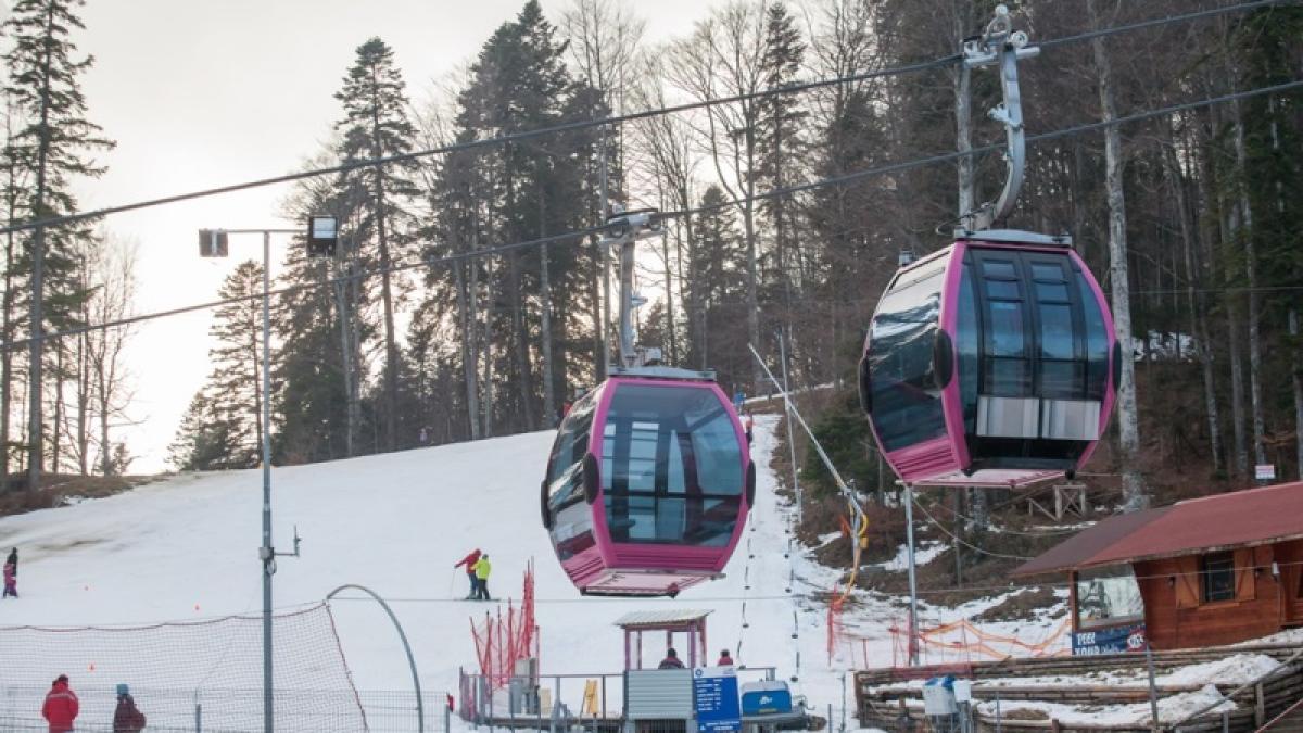 Sinaia: până la sfârşitul anului, telegondolă între Cota 1.400 şi Cota 2.000