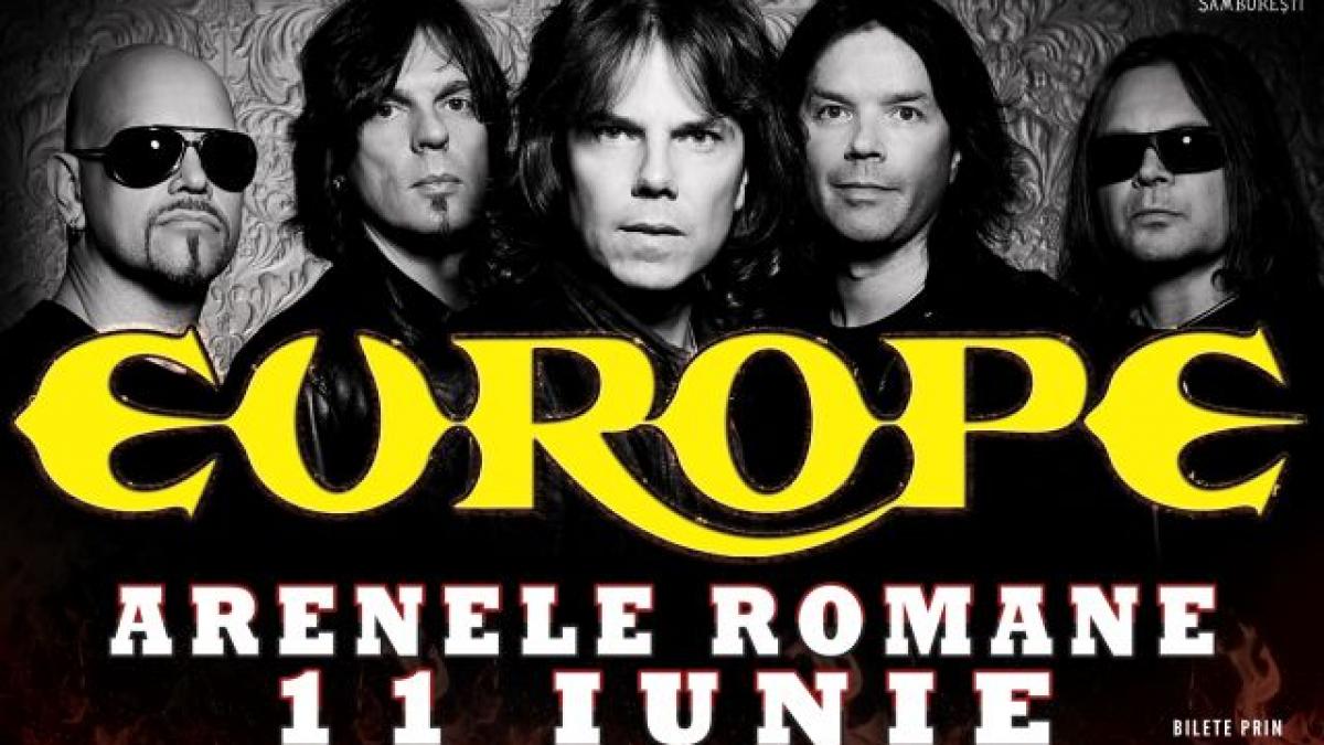 Concertul Europe, confirmat