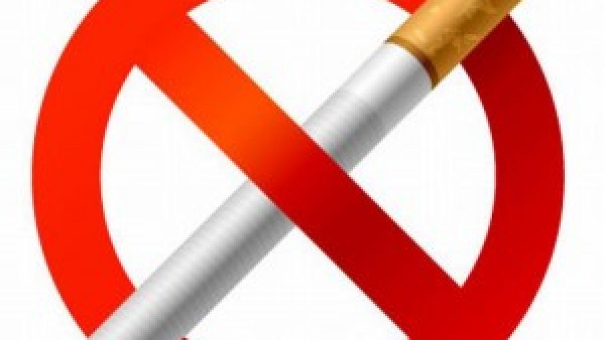 Fumatul, interzis total în spaţiile publice