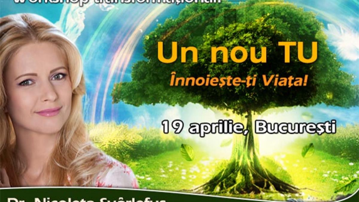 Astrocafe.ro te invita la Workshop-ul transformational: Un nou TU. Innoieste-ti Viata! 