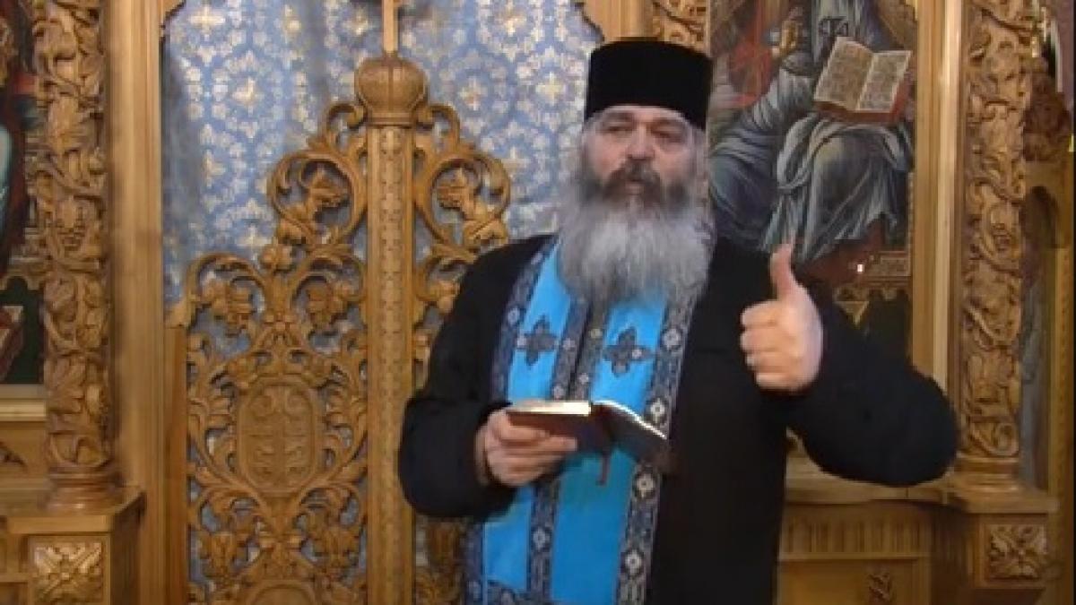 (VIDEO) Părintele Calistrat: Cum ar fi, atunci când facem rău, să ne dea Dumnezeu o pareză în clipa aia? De frică, toți s-ar pocăi