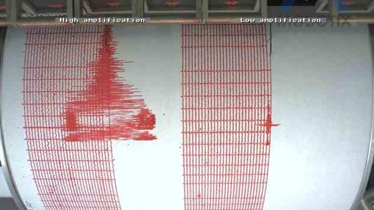 CUTREMUR în această dimineaţă, în zona Vrancea. Seismul s-a produs la 111 kilometri