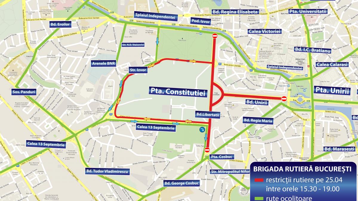 Atenţie, şoferi! Se blochează Bucureştiul, în acest weekend! 