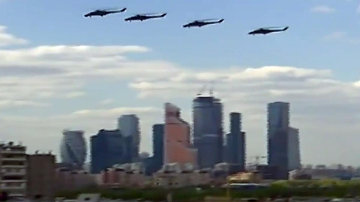 Pregătiri intense ale forţelor aeriene din Rusia (VIDEO)