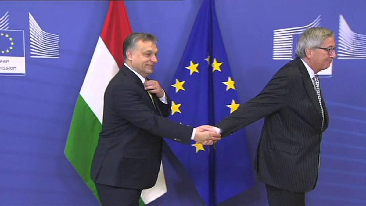 Juncker către Viktor ORBAN: "Salut, DICTATORULE!"