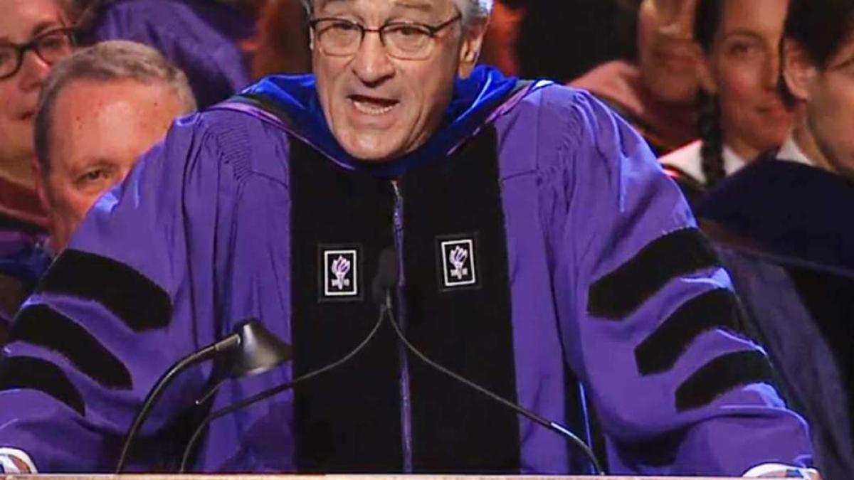 ”Sunteți terminați” - mesajul actorului Robert de Niro absolvenților New York University