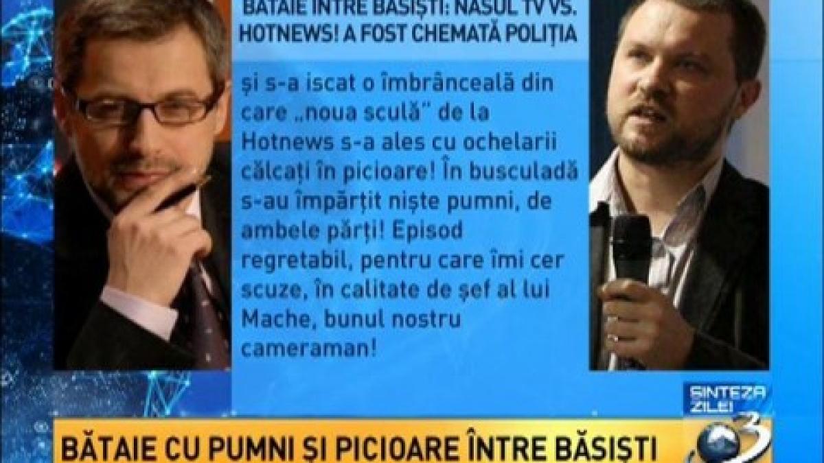 Sinteza Zilei: Bătaie între băsişti, cu pumni şi picioare