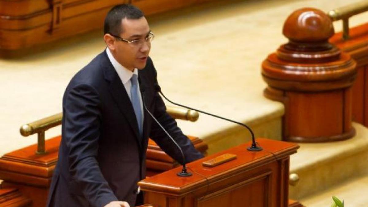 Victor Ponta către deputaţi: Vă rog să nu votaţi politic, astăzi!