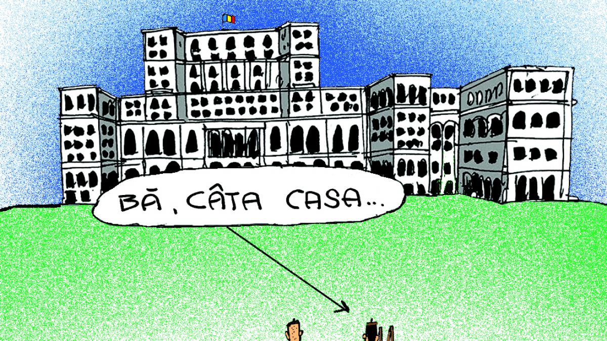 Casa Poporului, o şandrama de lux