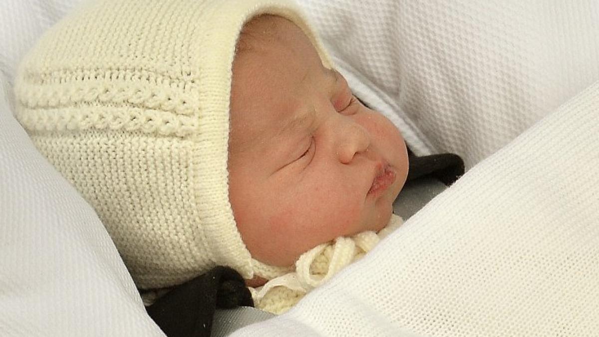 Prinţesa Charlotte va fi botezată, astăzi