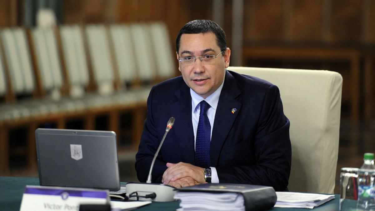 Ponta s-a bărbierit pentru că s-a aprobat Master Planul pe Transporturi
