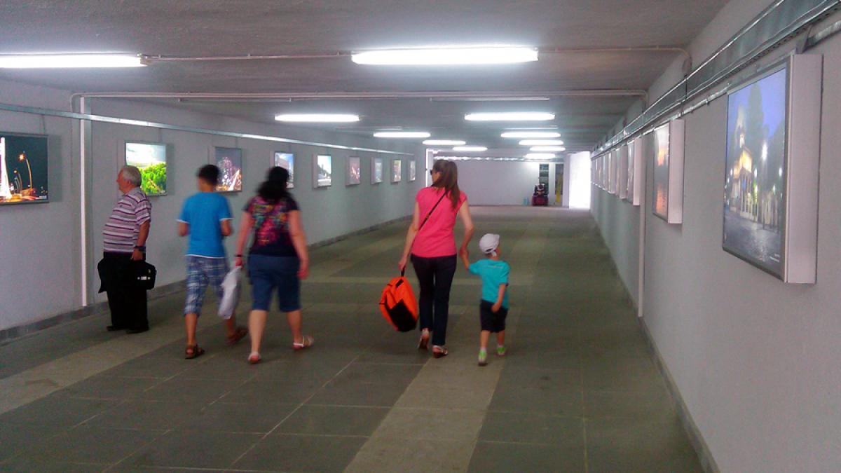 Cum arată pasajul pietonal de la Piaţa Presei