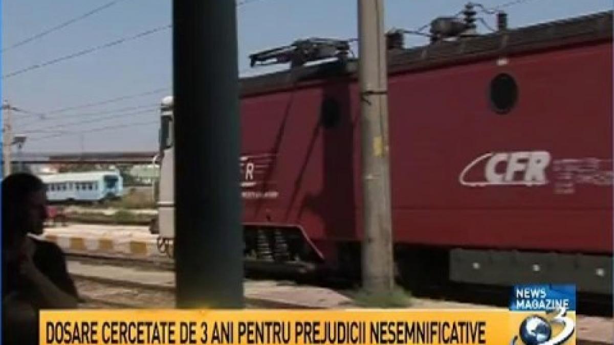 "Naşii" CFR, ridicaţi cu scandal de DNA, eliberaţi de instanţă