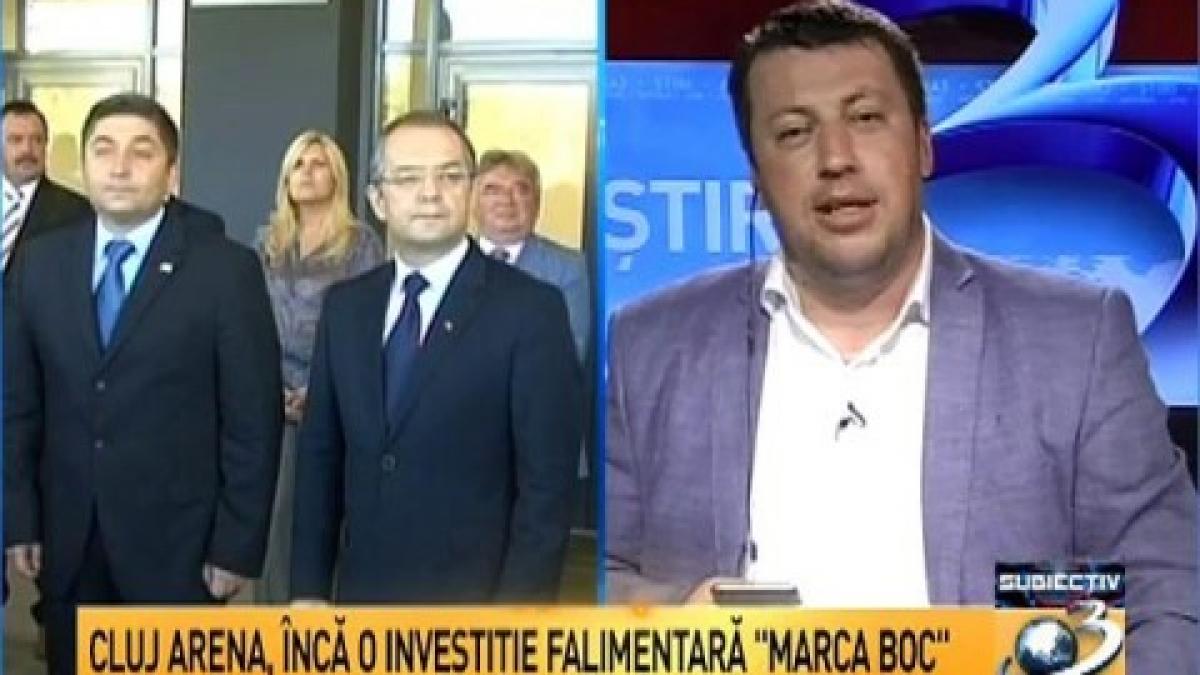 Subiectiv: Cluj Arena, încă o investiţie falimentară "marca Boc"