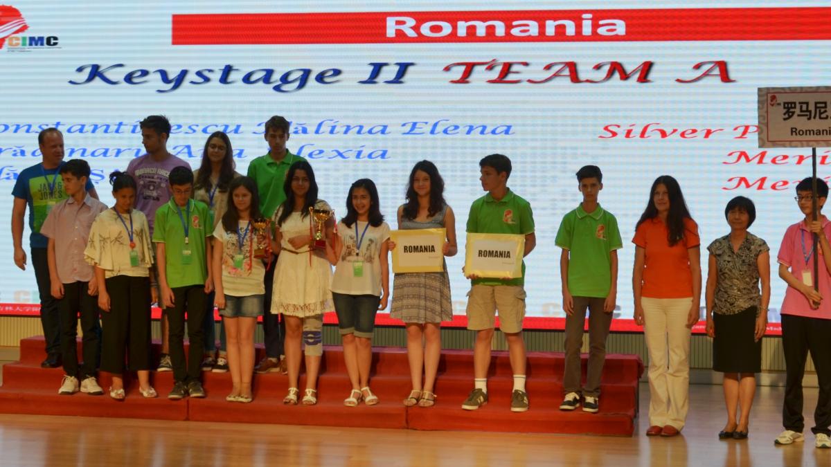 Elevii ieseni au ocupat pozitia secunda la un concurs international de matematica desfasurat in China 