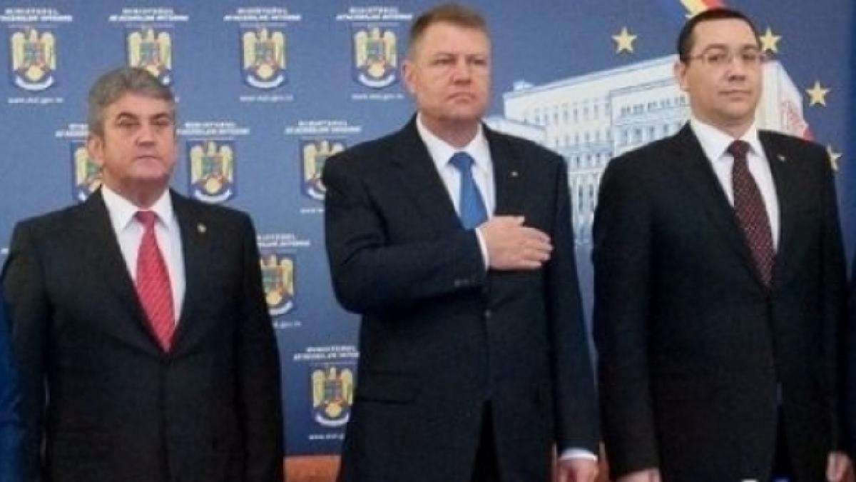 Priorităţile legislative, inclusiv Codul fiscal, discutate de Iohannis cu Ponta şi Oprea