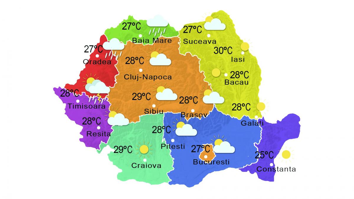 Prognoza METEO 21 septembrie. Vreme răcoroasă