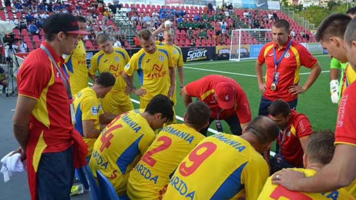 Minifotbal. România va juca finala miniEURO 2015