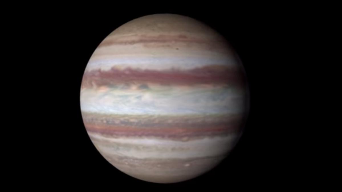 Video: NASA face publică o filmare a planetei Jupiter în ultra HD