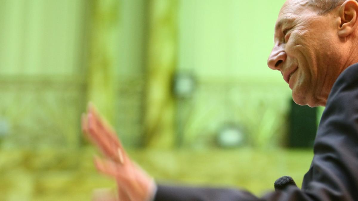 Băsescu: Vreau să continuăm ceea ce a rămas nefăcut după cei 10 ani la Cotroceni 