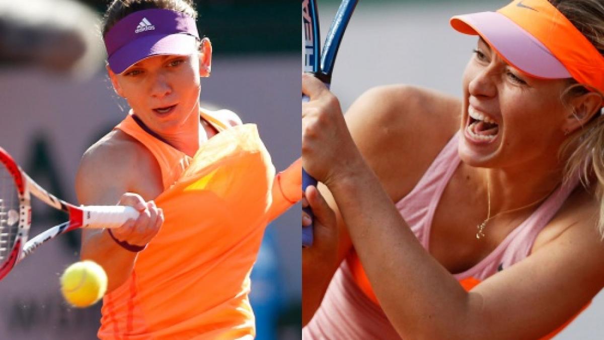 Turneul Campioanelor. Simona Halep a pierdut meciul cu Maria Şarapova, în 2 seturi (4-6; 4-6) 