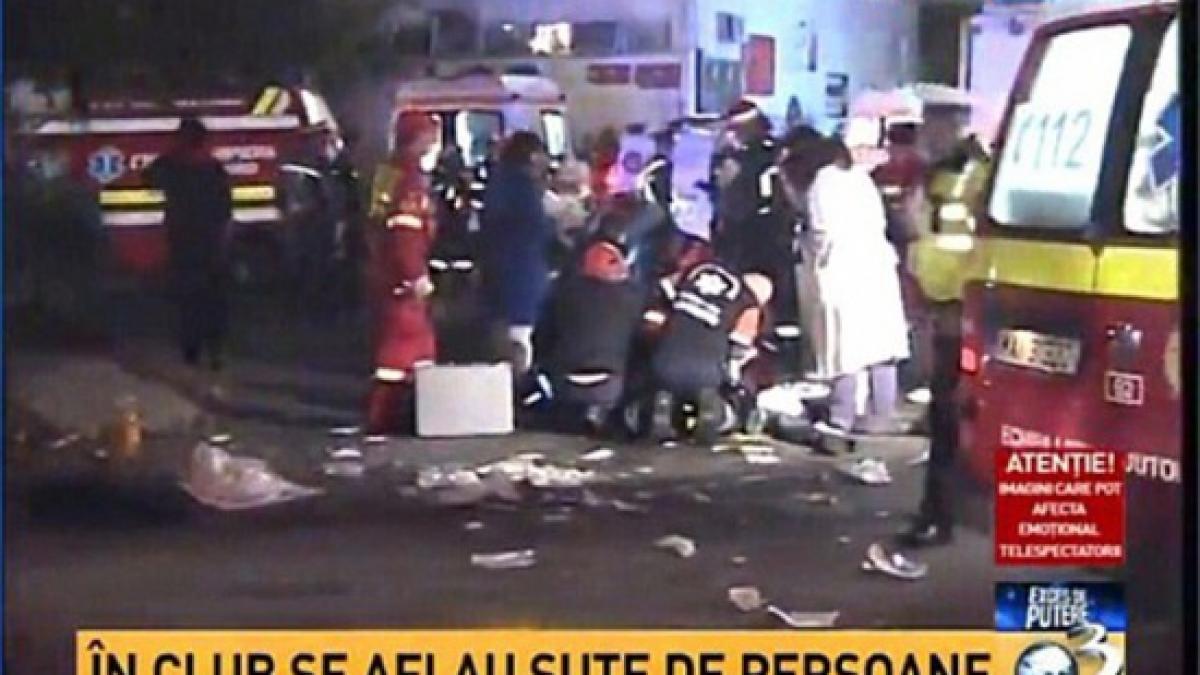 Incendiu în clubul Colectiv. Raed Arafat a anunţat că 145 de persoane sunt internate în urma incendiului