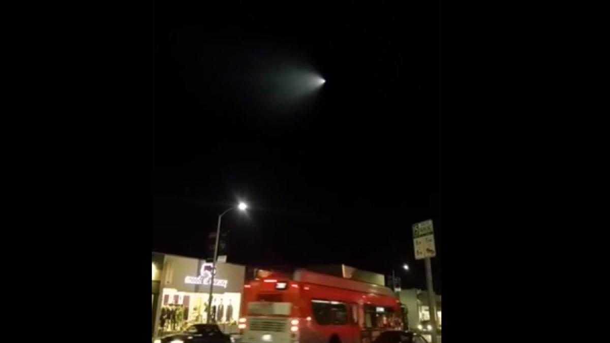 video o lumina puternica de pe cerul californian a starnit panica