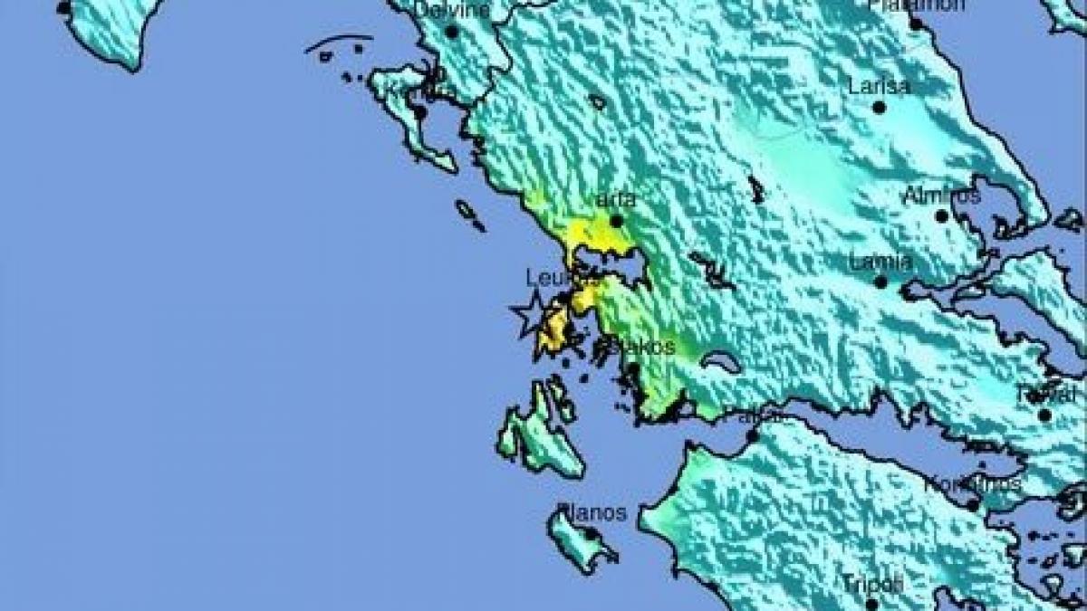 UPDATE - Cutremur cu magnitudinea de 6.7 grade în Grecia, soldat cu cel puţin doi morţi