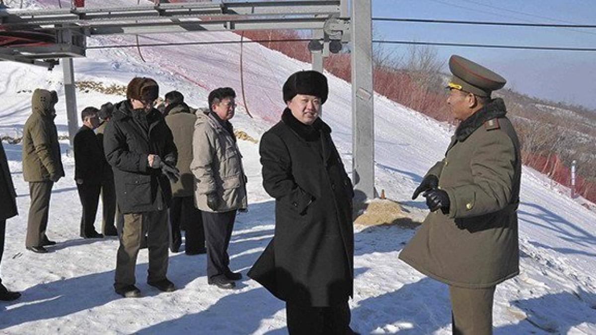 video kim jong un vrea turisti straini intr o statiune montana
