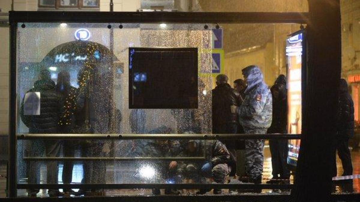 Explozia din centrul Moscovei a fost provocată de o grenadă 